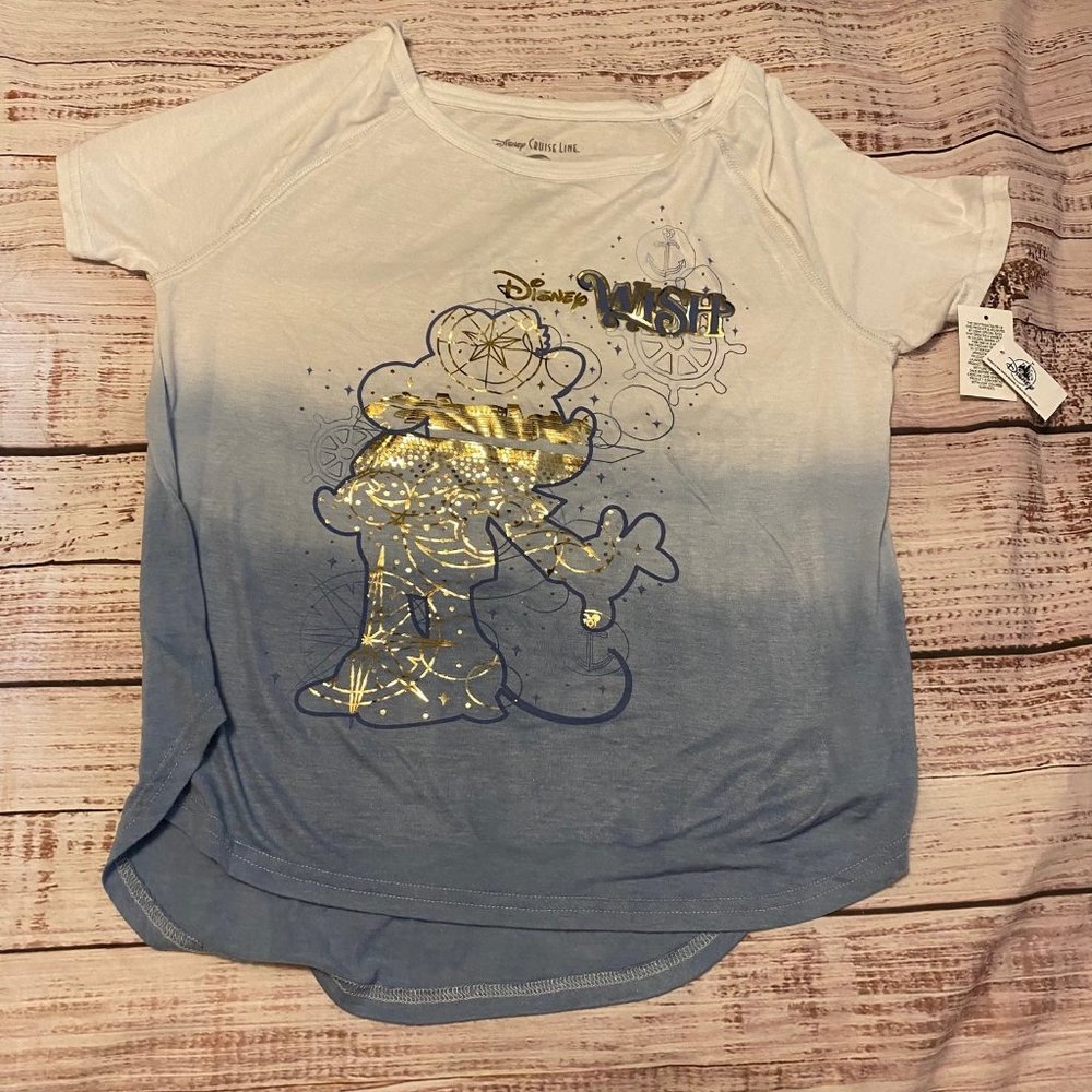 Disney wish t-shirt Large Disney